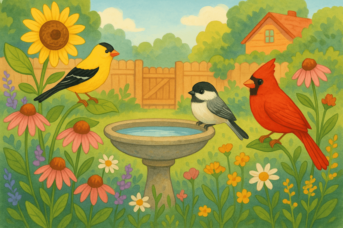 Building a Bird-Friendly Garden